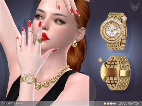 sims 4 diamond encrusted watch